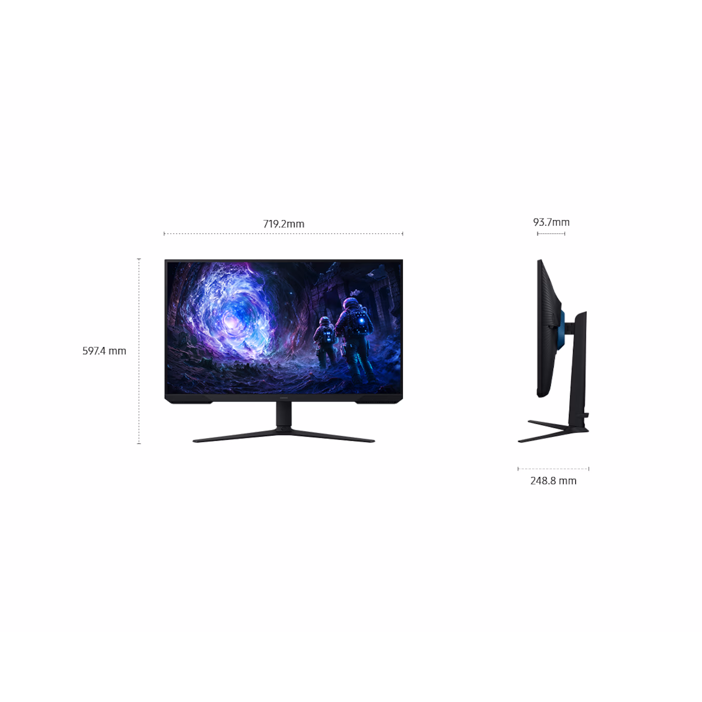 32" Odyssey G5 G51F QHD 180Hz Gaming Monitor image 15