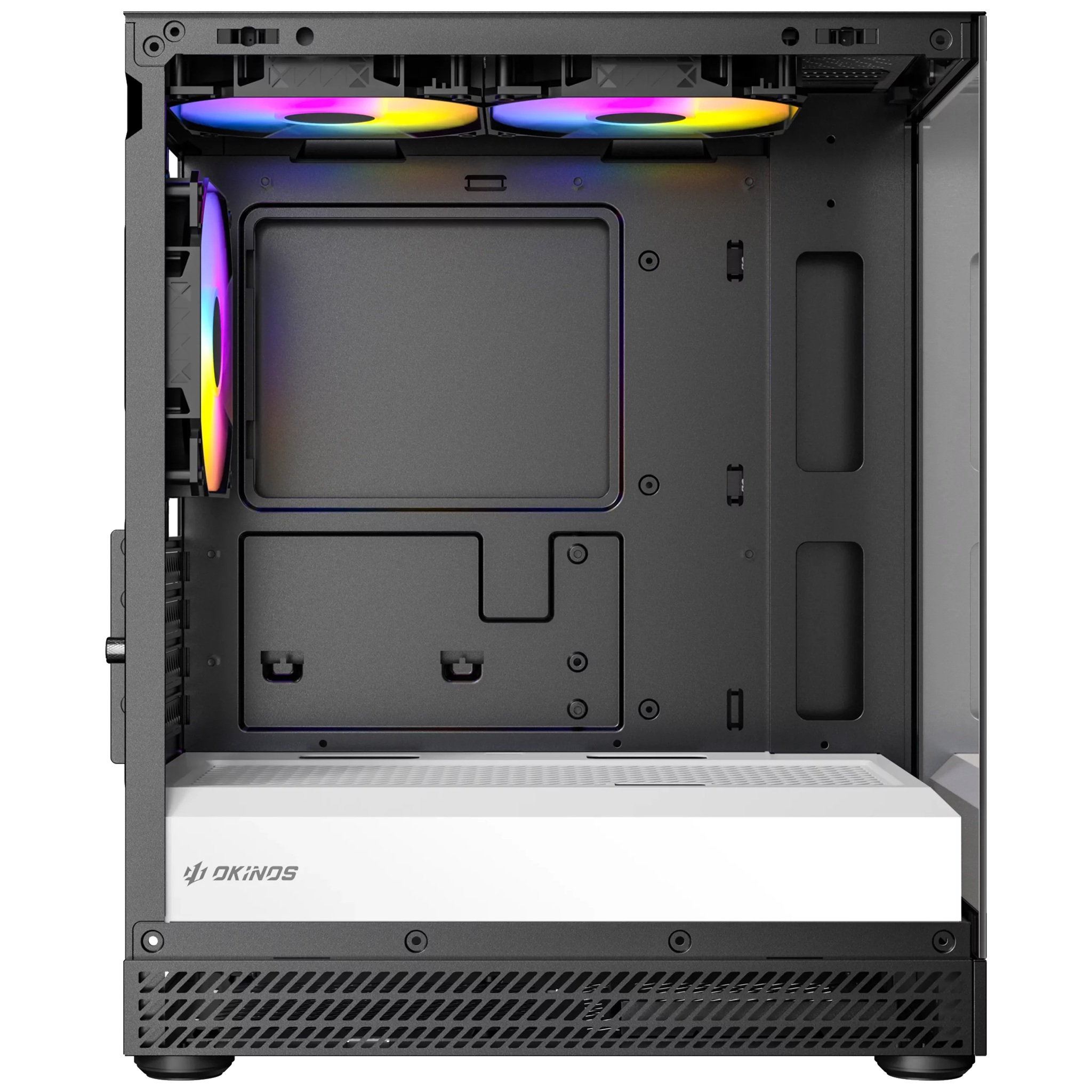 OKINOS AQUA UNO ZEBRA, Mini Tower, Micro-ATX/ITX image 3