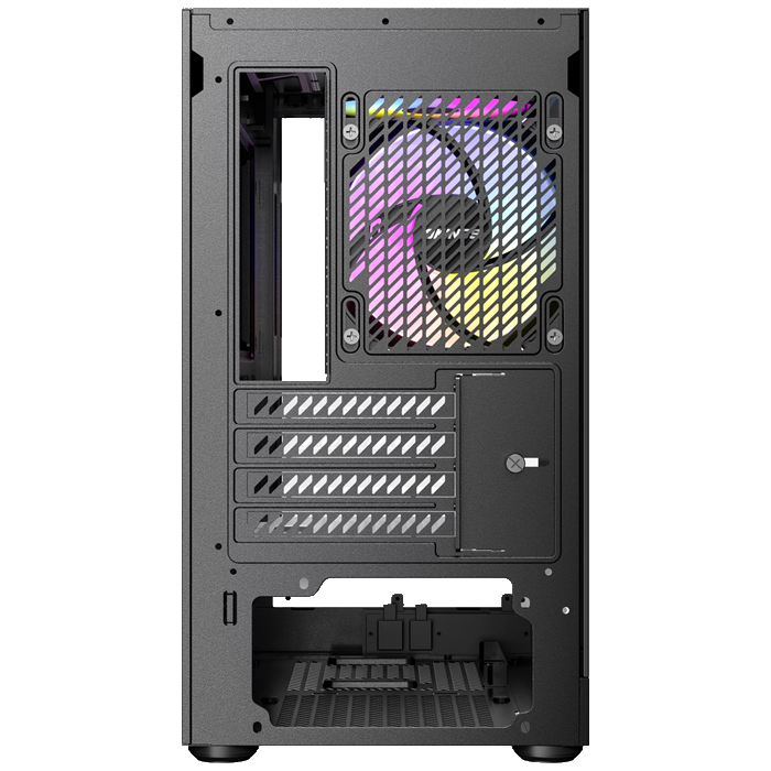 OKINOS AQUA UNO ZEBRA, Mini Tower, Micro-ATX/ITX image 4