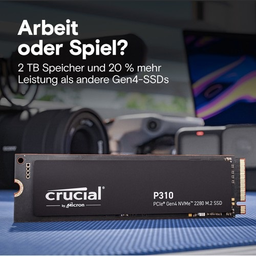Crucial P310 1TB Gen4 2280 NVMe SSD image 2
