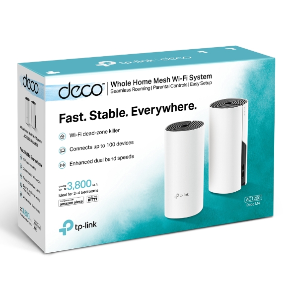 TP-Link Deco M4 (2-pack) AC1200 Whole Home Mesh image 7