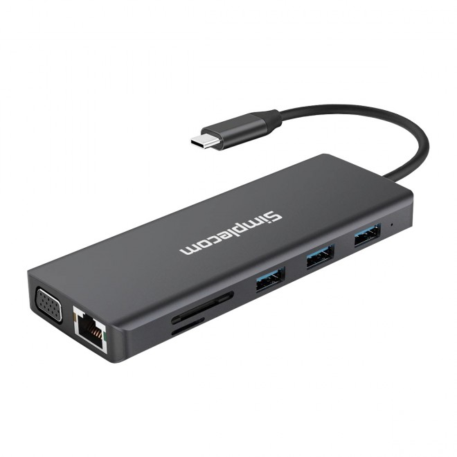 Simplecom CHN612 USB-C 12-in-1 Multiport Docking Station