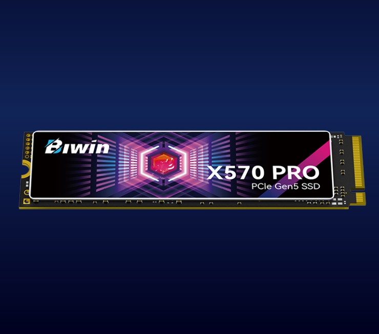 BIWIN Black Opal X570-8TB PRO SSD M.2 NVMe PCIe Gen5*4 Reading speed 14000 MB/s Writing speed 13000 MB/s BX570DN08TB-RGX - 5 Year Warranty image 3