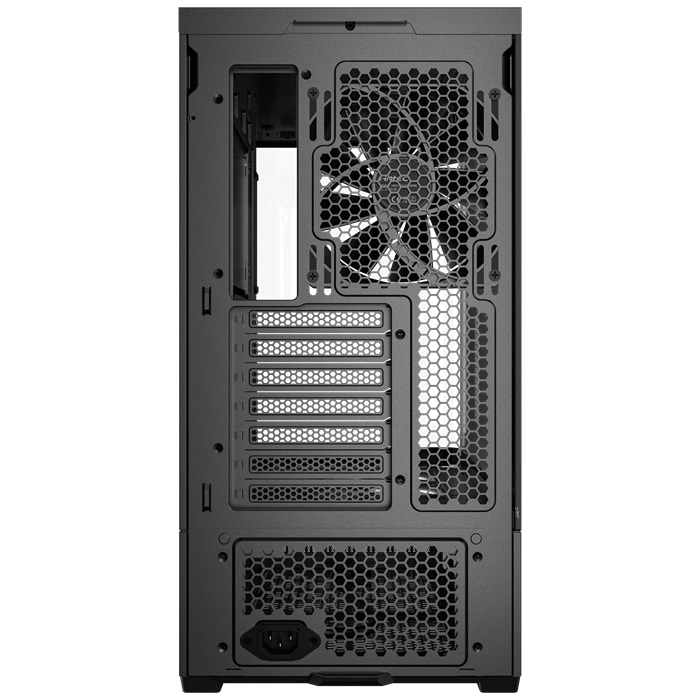 Antec C6 Curve AIR - Black, ATX/mATX/ITX, steel/glass, 7 slots, 450mm GPU, 180mm CPU, 3 PWM fans, USB-C 10Gbps image 4