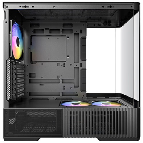 Antec C6 Curve ARGB, Mid Tower ATX case, tempered glass, 3 ARGB PWM fans, USB-C 10Gbps, GPU ≤450mm, CPU ≤180mm, 360mm radiator support image 3