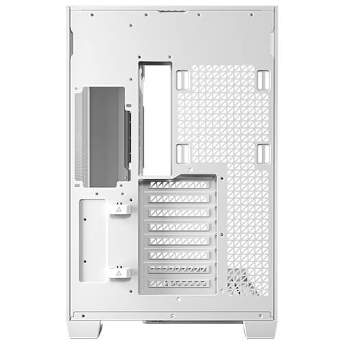 Antec C8 - White, Full Tower, E-ATX/ATX/Micro-ATX/ITX, 270° Tempered Glass, USB-C 10Gbps, Triple 360mm Radiator Support, 2Yr Wty image 3
