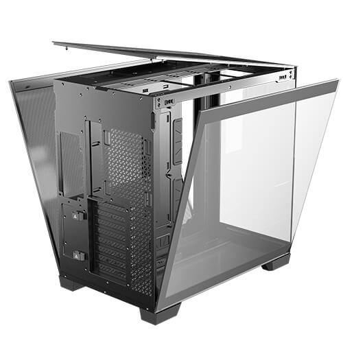 Antec C8 - Black, Full Tower, E-ATX/ATX/Micro-ATX/ITX, 270° Tempered Glass, USB-C 10Gbps, Triple 360mm Radiator Support, 2Yr Wty image 4