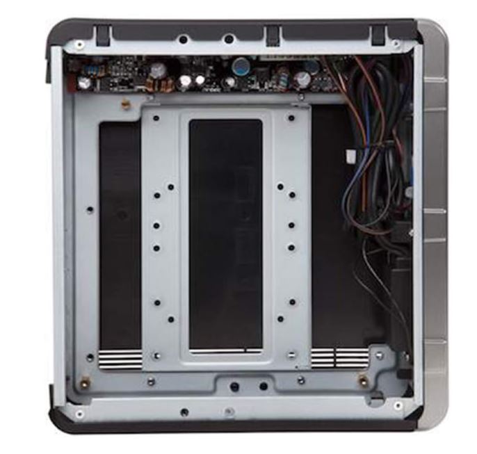Antec ISK110-VESA ITX MB, Slim Form Factor case with External 90w PSU. 2 x USB 3.0 and 2 x USB 2.0. HD Audio. VESA Bracket 100x 100. Case Nuc (LS) image 4