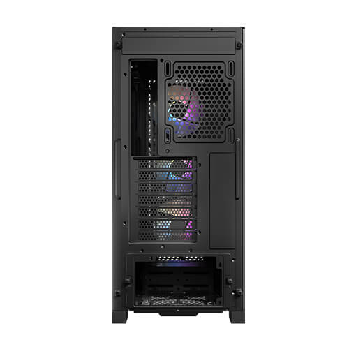 Antec P20C ARGB - Black, Mid Tower, E-ATX/ATX/Micro-ATX/ITX, Tempered Glass, USB-C, 3× ARGB Fans, 360mm Radiator, 2Yr Wty image 4