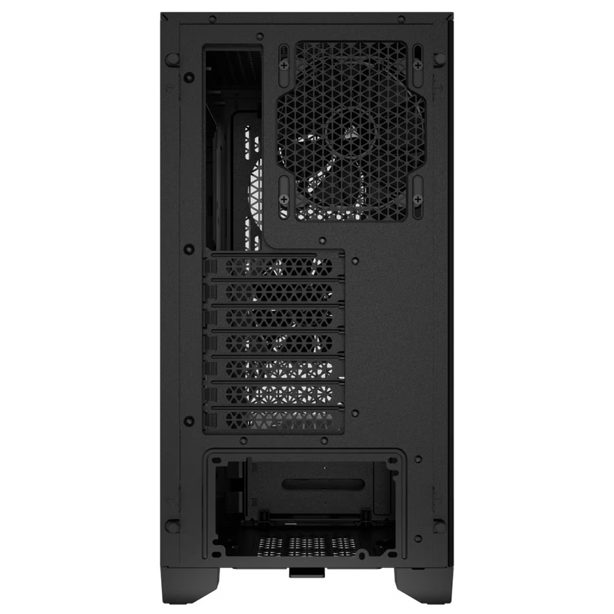 Corsair 3000D AIRFLOW Mid-Tower PC Case - Black, Steel, Tempered Glass, ATX, 7 Slots, 360mm GPU, 170mm CPU, 2yr wty image 3