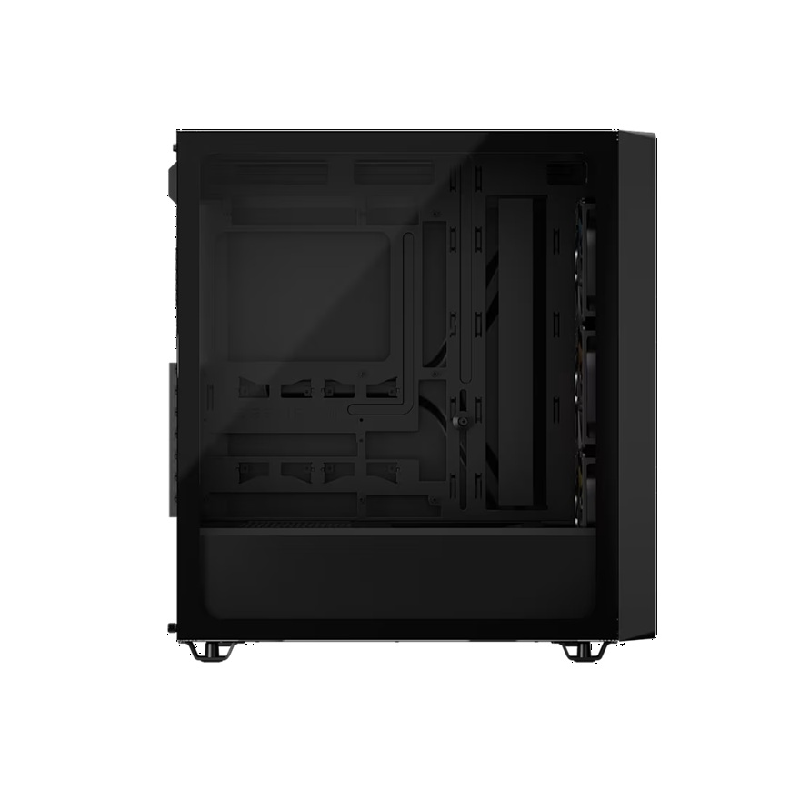 Corsair 3200D RS ARGB Mid-Tower PC Case -Black, ATX mATX ITX, TG panel, ARGB fans, 400mm GPU, 165mm CPU, 360mm rad, USB-C, 7 slots, 2x2.5 1x3.5, 2yr w image 2