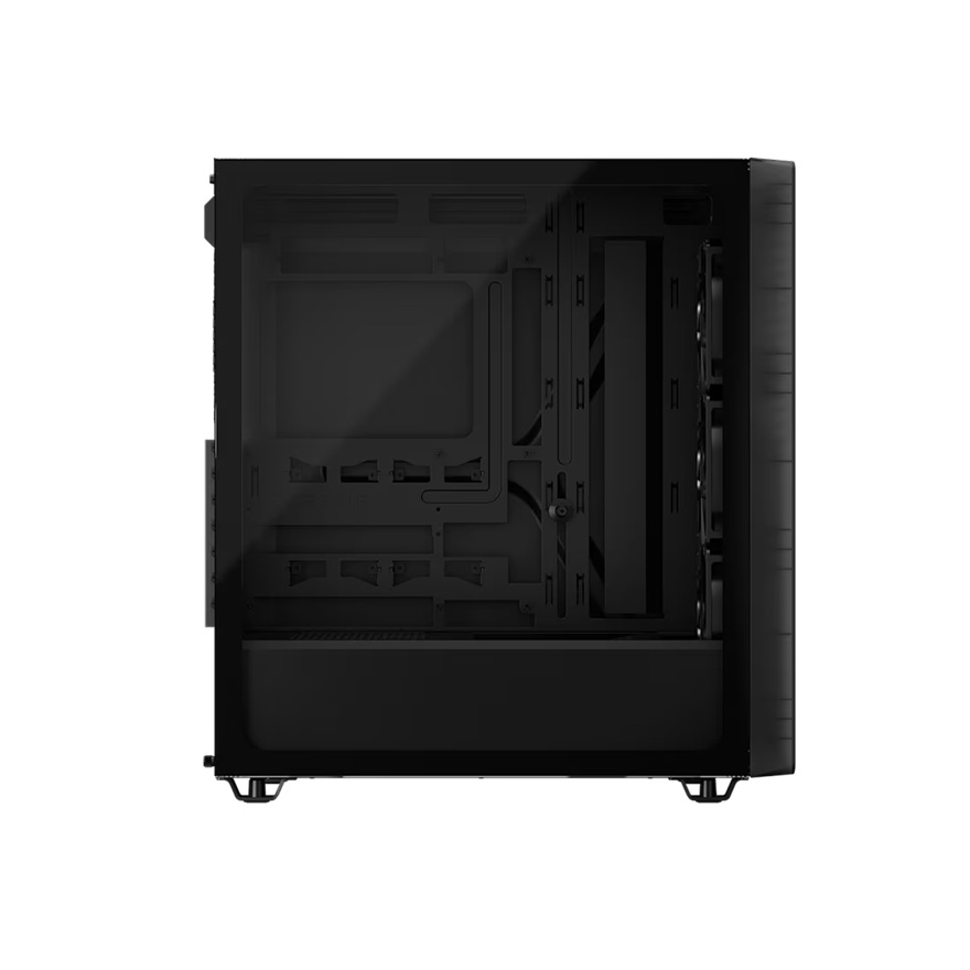 Corsair 3200D RS Mid-Tower PC Case - Smoke, ATX mATX ITX, TG panel, 400mm GPU, 165mm CPU, 360mm rad, USB-C, 7 slots, 2x2.5 1x3.5, 2yr wty, steel TG image 2