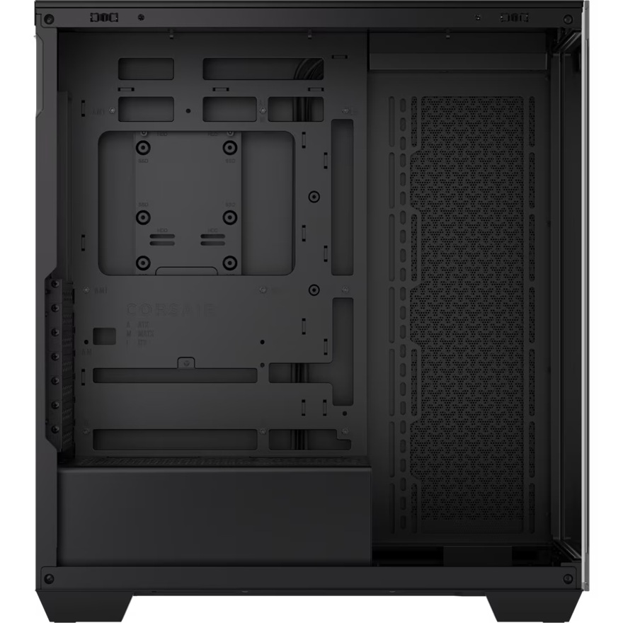 Corsair 3500X Mid-Tower PC Case - Black, Steel, Tempered Glass, ATX/E-ATX, 7 Slots, 425mm GPU, 170mm CPU, 2yr wty image 4