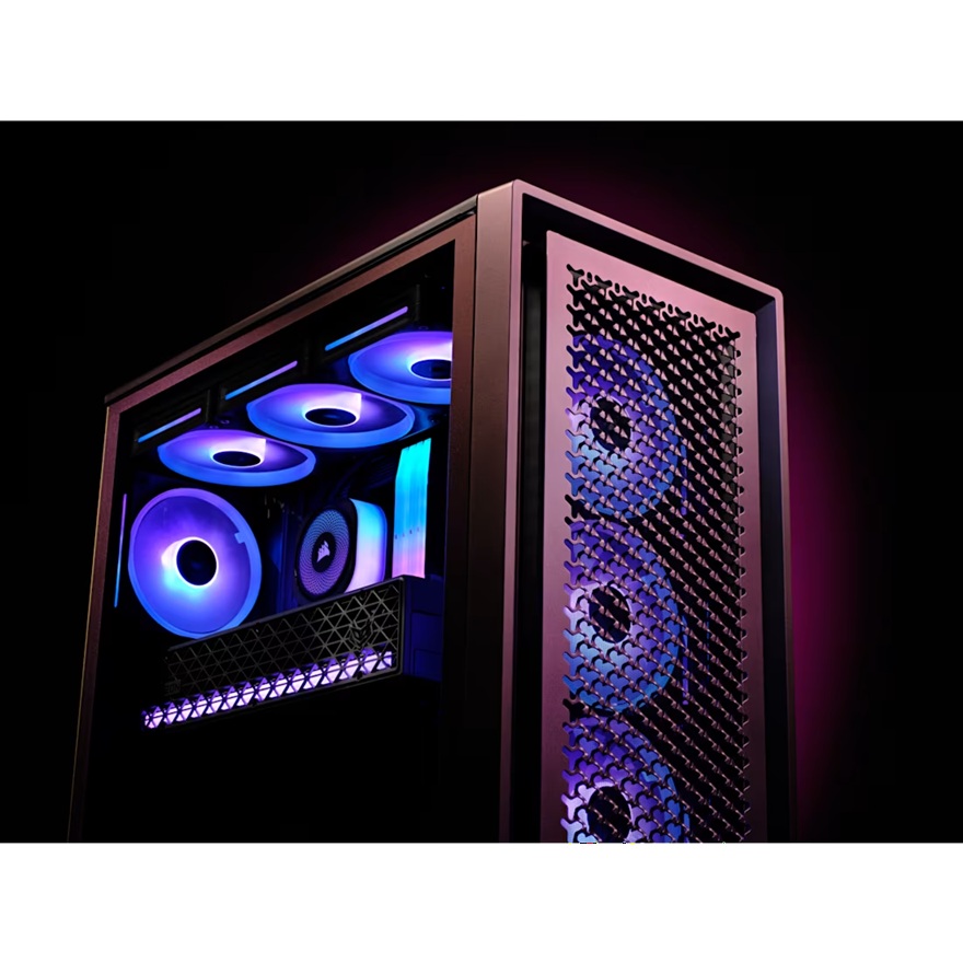 Corsair FRAME 4000D Vault Series Modular Mid-Tower PC Case – Galaxy, ATX/E-ATX, TG panel, modular, 430mm GPU, 170mm CPU clr, 360mm rad, (LIMITED EDITI image 3