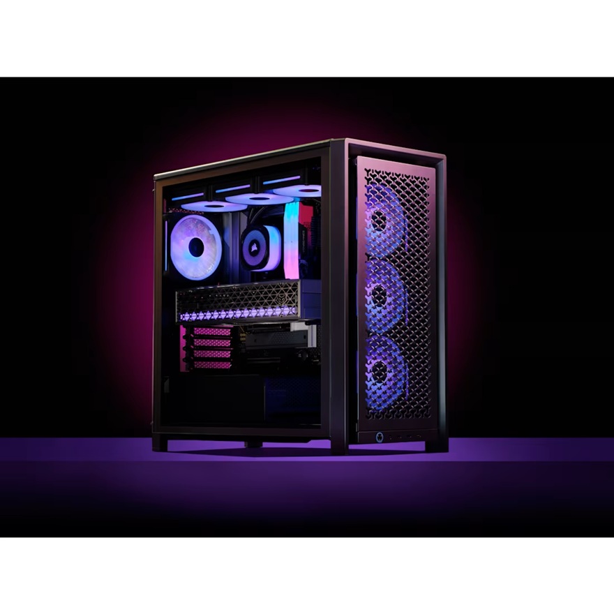 Corsair FRAME 4000D Vault Series Modular Mid-Tower PC Case – Galaxy, ATX/E-ATX, TG panel, modular, 430mm GPU, 170mm CPU clr, 360mm rad, (LIMITED EDITI image 4