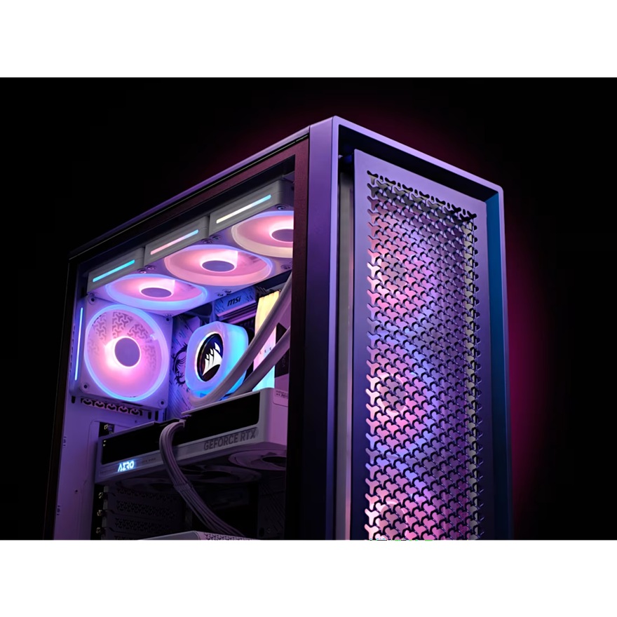 Corsair FRAME 4000D Vault Series Modular Mid-Tower PC Case – Nova, ATX/E-ATX, TG panel, modular, 430mm GPU, 170mm CPU clr, 360mm rad, (LIMITED EDITION image 2