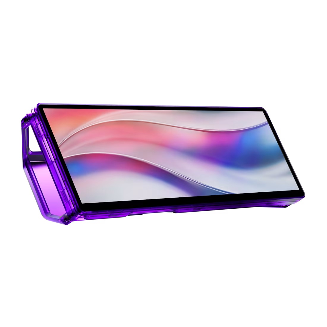Corsair XENEON EDGE 14.5" LCD Touchscreen - Atomic Purple, 2560x720@60Hz, HDMI/USB-C, 5-p touch, magnetic mount, detachable stand, vertical/horizontal image 2