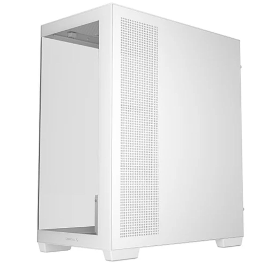 DeepCool CG580 White Panoramic ATX Mid-Tower Case, Up to 2x 360mm Radiators, 9x120mm Fans. Front 2x USB3.0, Audio I/O Panel (LS) image 4
