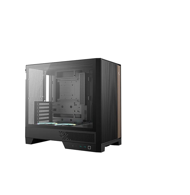 DeepCool CL600 ATX Mid-Tower 457.5x235x422.5mm Tempered Glass USB-C Gen2 7 Slots GPU 413mm CPU 175mm 360mm Rad ATX/SFX ARGB Fans Rear-Conn MB Support image 2