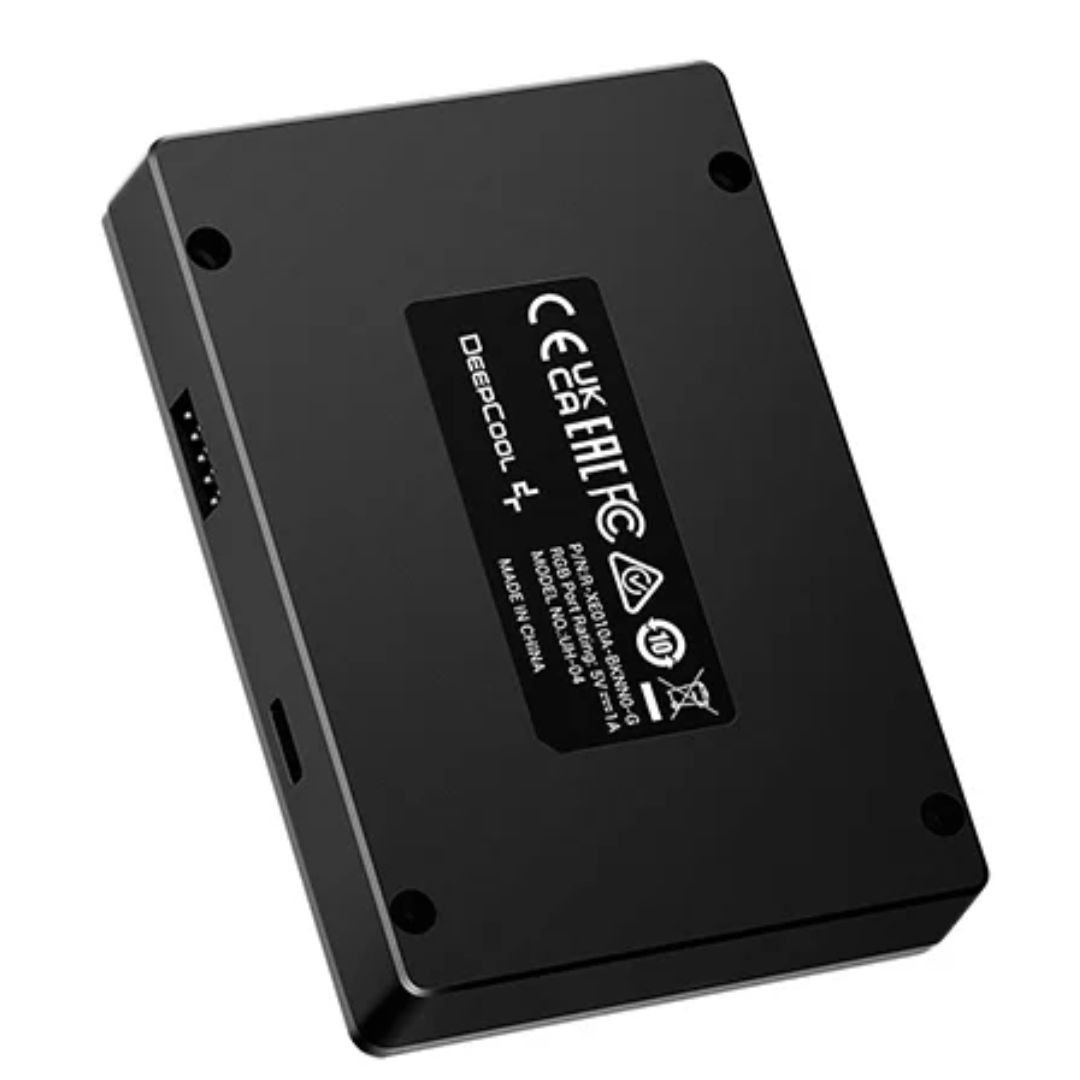 DeepCool UH-04 9-Pin USB 2.0 Hub, Magnet & Screw Fixation, USB2.0-9PIN×1,USB Type-C×1,USB2.0-9PIN×4 image 3