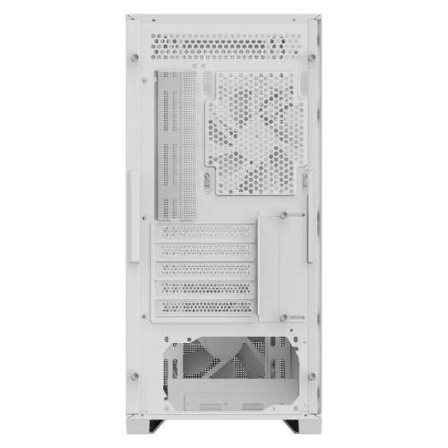 GIGABYTE C102 GLASS ICE Mid Tower case, 450x 210x 450 mm, White, 5 Expansion slots, 2x 3.5" Drive Support, 2 + 1 x 2.5" Drive Support, USB 3.0 x2 image 3