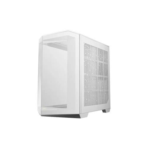 MSI MAG PANO 100R PZ WHITE Micro ATX Case, 2 x USB 5Gbps , 1x USB C 20Gbps, 1 x Audio-Out / Mic,, 3x 2.5", 2x 3.5", Micro ATX / Mini ITX image 2