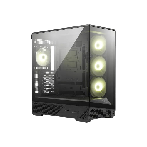 MSI MAG PANO 130R PZ -BLACK – ATX/mATX/ITX, 400mm GPU, 165mm CPU, 7 slots, 6×120mm, 360 rad top/side, 2×USB-A, 1×USB-C 20Gbps, 460×232×490mm, 8.37kg image 3