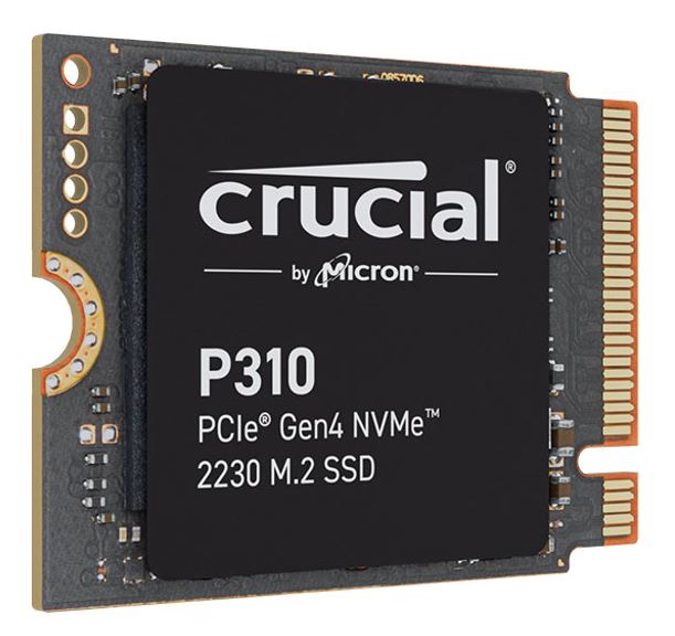 Crucial P310 1TB M.2 2230 NVMe SSD 7100/6000 MB/s 1M IOPS 220TBW 2M MTTF for MS Surface Pro Valve Steam Deck Asus Rog Ally Lenovo Legion Go MSI Claw image 2