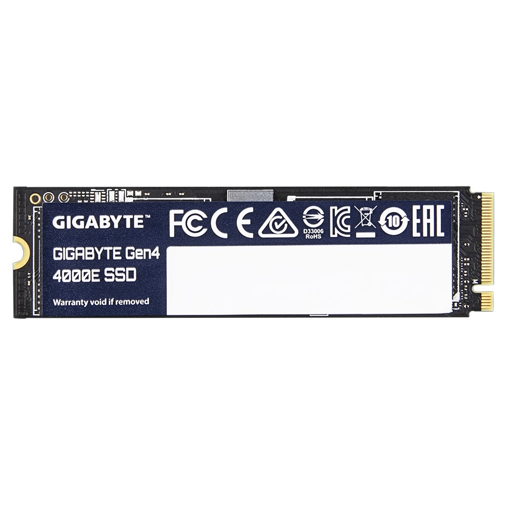 GIGABYTE Gen4 4000E SSD 1TB,  PCI Express 4.0x4, M.2, 1000GB,  Up to 4000 MB/s, 3900 MB/s, MTBF 1.5M hours, 3 y Warranty image 2
