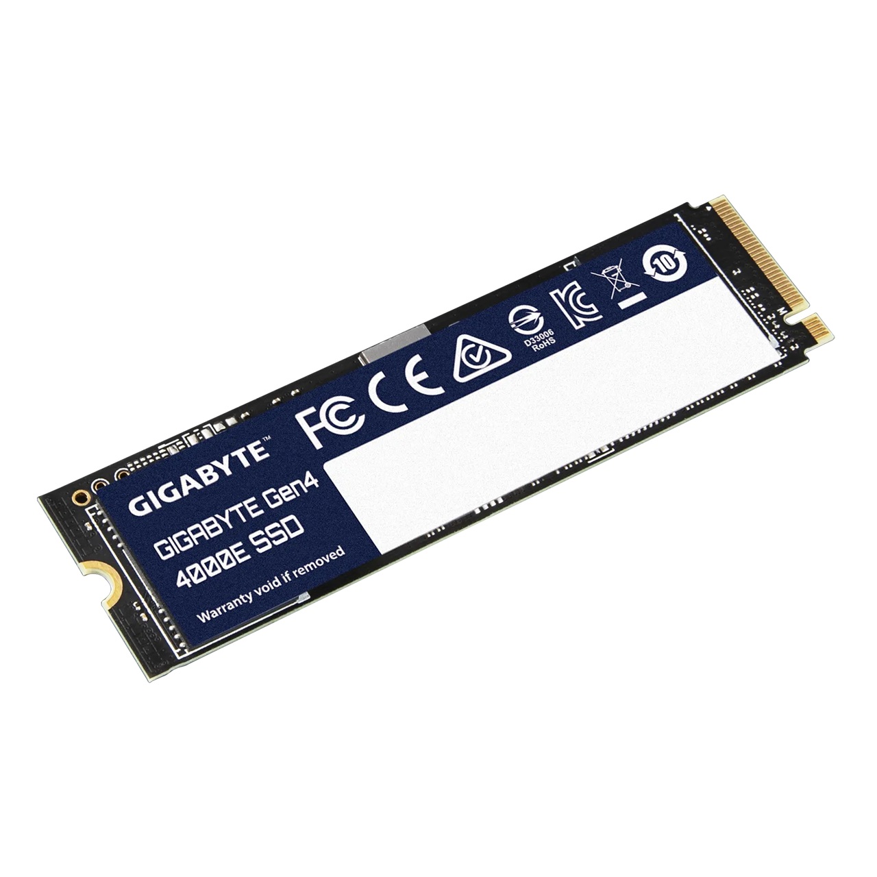 GIGABYTE Gen4 4000E SSD 1TB,  PCI Express 4.0x4, M.2, 1000GB,  Up to 4000 MB/s, 3900 MB/s, MTBF 1.5M hours, 3 y Warranty image 3