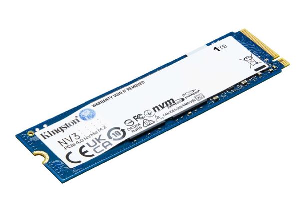 Kingston SNV3S NV3 1TB PCle 4.0x4 NVMe M.2 2280 SSD 6000/4000MB/s compaitible Notebook and SFF 5Y Limited image 2