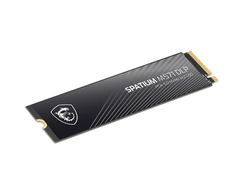 MSI SPATIUM M571 DLP PCIe 5.0 NVMe M.2 4TB, PCIe 5.0x4, NVMe 2.0, M.2 2280, Phison E28, 14500/11000MB/s, 2600K IOPS, 2800TBW, 5yr wty image 3