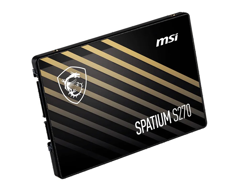 MSI SPATIUM S270 SATA 2.5" 480GB,  PHISON S11, 3D NAND, SATA III 6Gbps, Sequential Read up to 500MB/s, Sequential Write up to 450MB/s, 250 TBW, 5Y WTY image 2