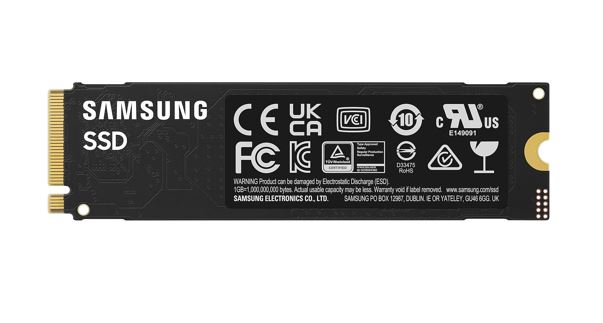 Samsung 990 EVO Plus 1TB PCIe Gen5 NVMe SSD 7150MB/s 6300MB/s R/W 850K/1350K IOPS 600TBW 1.5M hrs V-NAND TLC AES 256-bit Encryption 5yr wty image 2