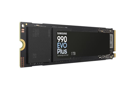 Samsung 990 EVO Plus 1TB PCIe Gen5 NVMe SSD 7150MB/s 6300MB/s R/W 850K/1350K IOPS 600TBW 1.5M hrs V-NAND TLC AES 256-bit Encryption 5yr wty image 4