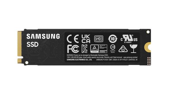 Samsung 990 EVO Plus 2TB PCIe Gen5 NVMe SSD 7250MB/s 6300MB/s R/W 1000K/1350K IOPS 1200TBW 1.5M hrs V-NAND TLC AES 256-bit Encryption 5yr wty image 2