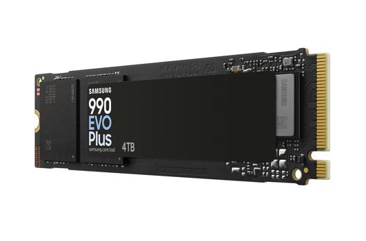 Samsung 990 EVO Plus 4TB PCIe Gen5 NVMe SSD 7250MB/s 6300MB/s R/W 1050K/1400K IOPS 2400TBW 1.5M hrs V-NAND TLC AES 256-bit Encryption 5yr wty image 3