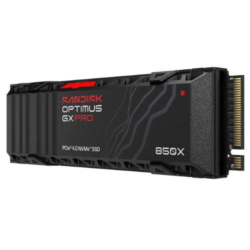 SANDISK Optimus™ GX PRO 850X PCIe® 4.0 NVMe™ SSD with Heatsink, 2TB, Read 7,300MB/s Write 6,600MB/s, 5 Yr Warranty image 2