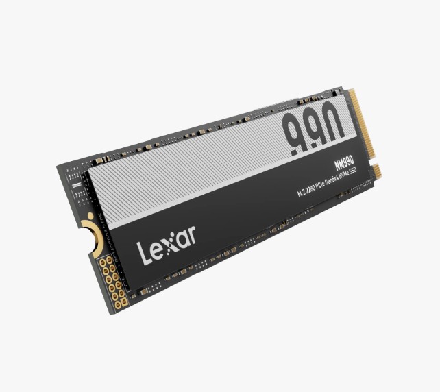 Lexar LNM990X001T-RNNNG Internal SSD 1TB PCIe G5x4 M.2 2280 up to 14000MB/s read, 7500MB/s write - 5 year limited warranty image 3