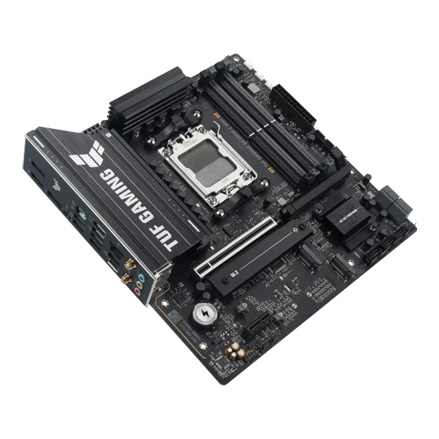 ASUS AMD TUF GAMING B650EM-E WIFI (AM5) Micro-ATX Motherboard, DDR5 256GB, 1x PCIe 5.0 x16, 3x M.2 slots, 4x SATA, Wi-Fi 6, 2.5Gb LAN, 1x HDMI image 3