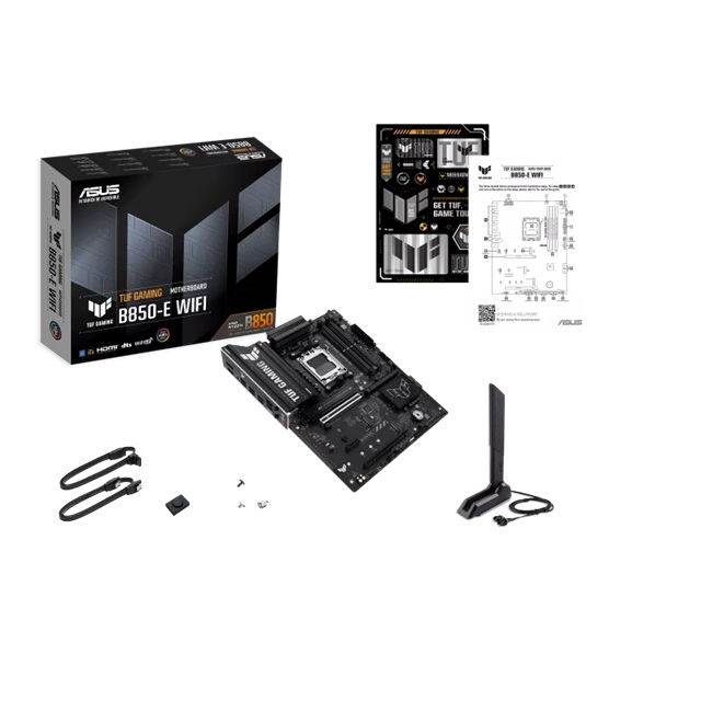 ASUS AMD TUF GAMING B850-E WIFI (AM5) ATX Motherboard, DDR5 256GB, PCIe 5.0 x16, 3x M.2, 4x SATA, Wi-Fi 6E, 2.5Gb LAN, 1x HDMI, 1x DP image 4