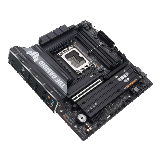 ASUS TUF GAMING B860M-PLUS WIFI LGA1851 mATX Motherboard 256GB, DDR5, 1 x PCIe 5.0,  3 x M.2 slots,  4 x SATA, WiFi 7, 1 x HDMI, 1 x DP image 3