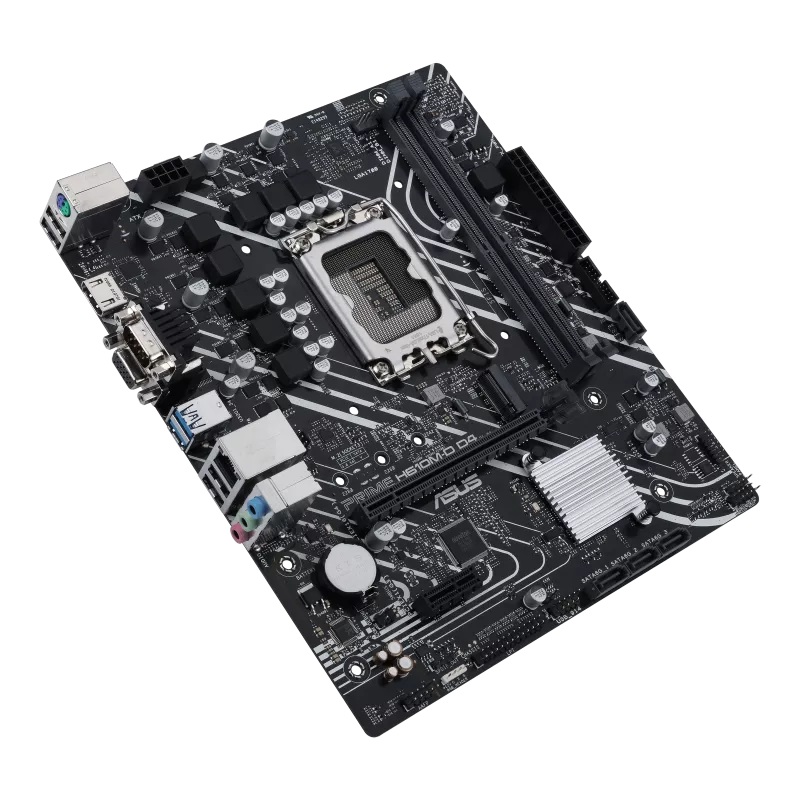 ASUS PRIME H610M-D D4-CSM mATX-Motherboard, LGA1700, DDR4 64GB, PCIe 4.0, 1× M.2, 1GbE image 3
