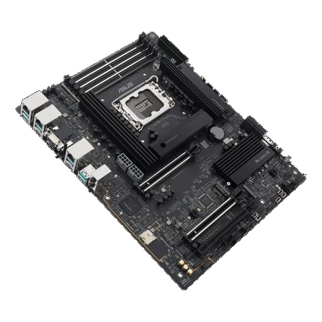 ASUS Pro WS W880-ACE SE, Intel W880 ATX, LGA1851, DDR5 256GB ECC, PCIe 5.0, 4x M.2, Dual 2.5Gb LAN, Thunderbolt 4, vPro, IPMI/BMC Ready image 4
