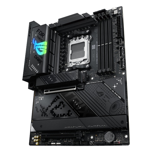 ASUS AMD ROG STRIX X870-F GAMING WIFI (AM5) ATX Motherboard, DDR5 256GB, PCIe 5.0 x16, 4x M.2, 2x SATA, Wi-Fi 7, 2.5Gb LAN, 2x USB4, 1x HDMI, 1x DP image 2