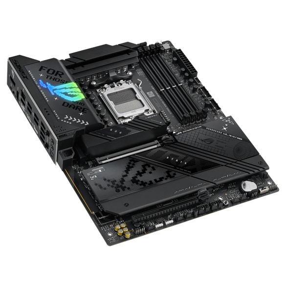 ASUS AMD ROG STRIX X870-F GAMING WIFI (AM5) ATX Motherboard, DDR5 256GB, PCIe 5.0 x16, 4x M.2, 2x SATA, Wi-Fi 7, 2.5Gb LAN, 2x USB4, 1x HDMI, 1x DP image 3