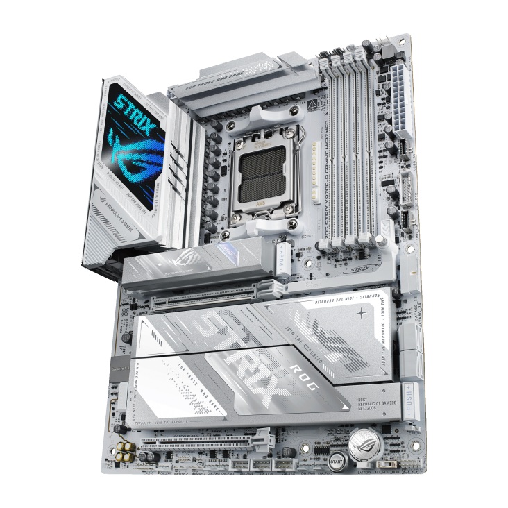 ASUS AMD ROG STRIX X870E-A GAMING NEO (AM5) ATX Motherboard, DDR5 256GB, PCIe 5.0, 4x M.2, 1x HDMI, Wi-Fi 7, 5Gb LAN, USB4, 4K, ATX image 2