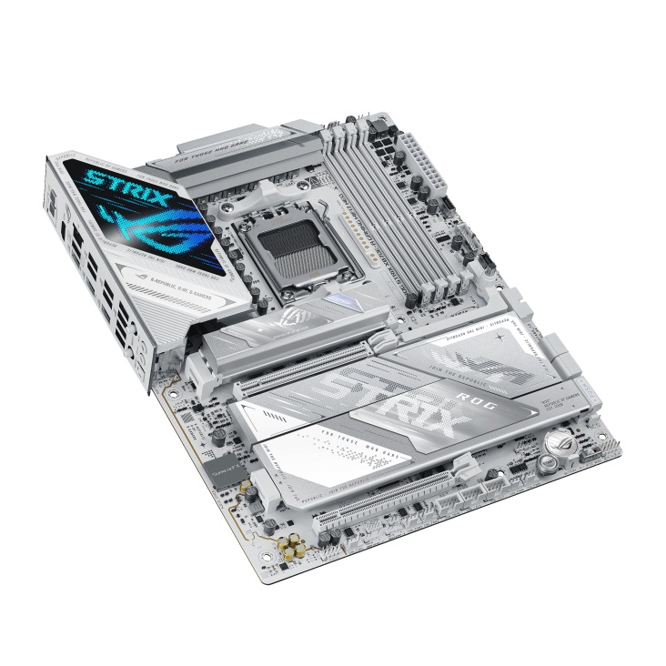 ASUS AMD ROG STRIX X870E-A GAMING NEO (AM5) ATX Motherboard, DDR5 256GB, PCIe 5.0, 4x M.2, 1x HDMI, Wi-Fi 7, 5Gb LAN, USB4, 4K, ATX image 3
