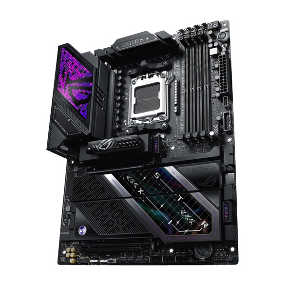 ASUS AMD ROG STRIX X870E-E GAMING NEO (AM5) ATX Motherboad, DDR5 256GB 8600+MT/s, PCIe 5.0, 5x M.2, Wi-Fi 7, 5GbE, USB4, HDMI, ATX image 2
