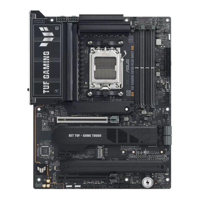ASUS AMD TUF GAMING X870E-PLUS WIFI7 (AM5) ATX Motherboard, DDR5 256GB 8000+MT/s, PCIe 5.0, 4xM.2, 2.5GbE, WiFi 7, USB4 40Gbps image 2